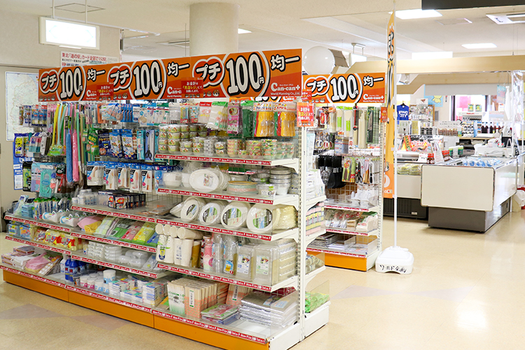 道の駅「やまびこ館」プチ100円均一コーナーOPEN