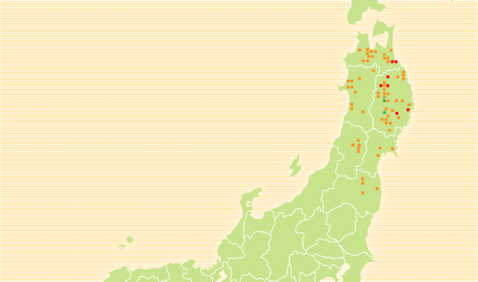 ワールド企画のショップ展開地図